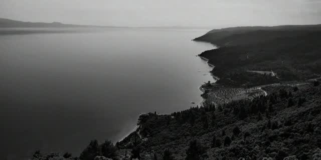 Панорама афонского залива